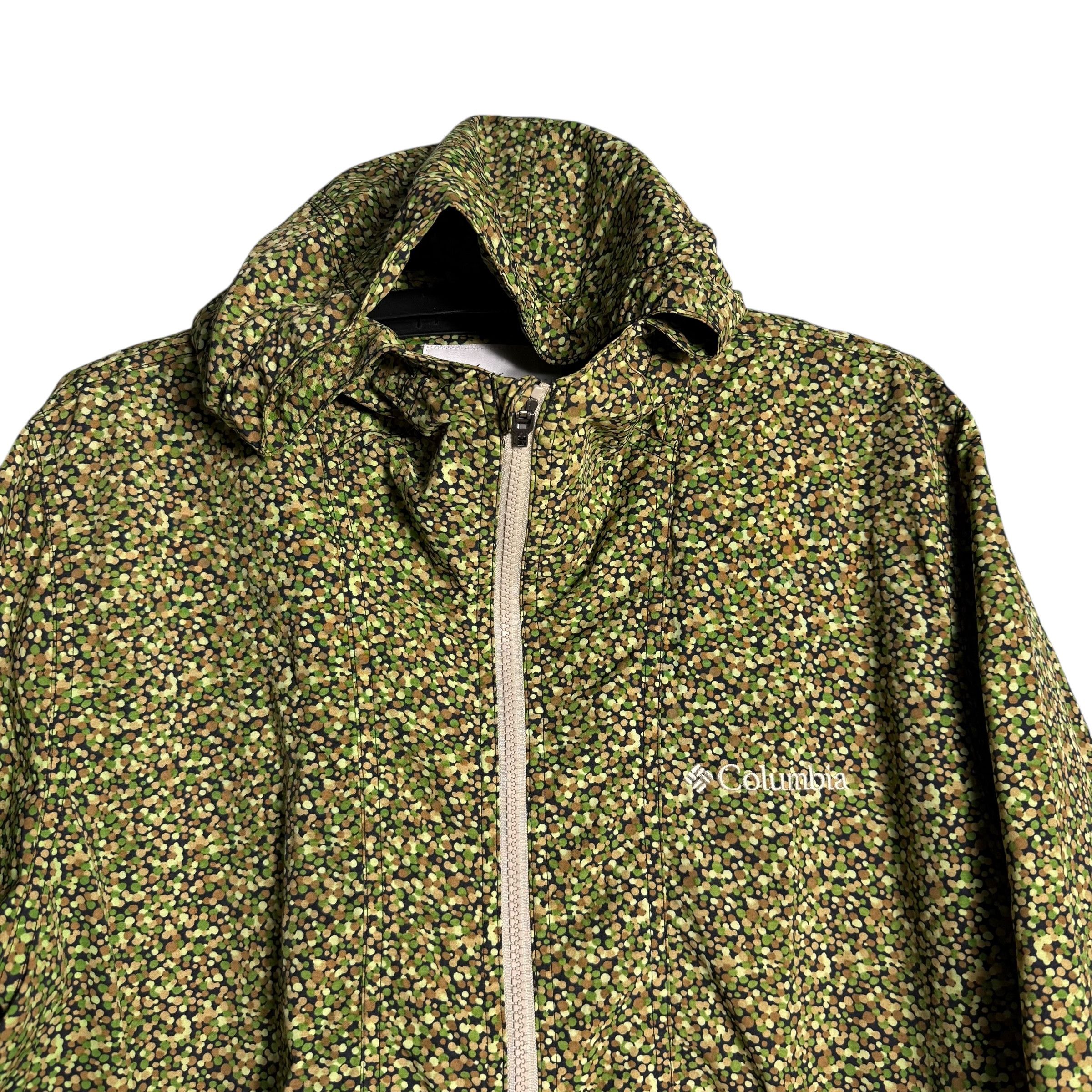 Columbia 🔥RARE🔥Columbia Polkadot Camo Full Zip Hoodie Windbreaker Size US L / EU 52-54 / 3 - 2 Thumbnail