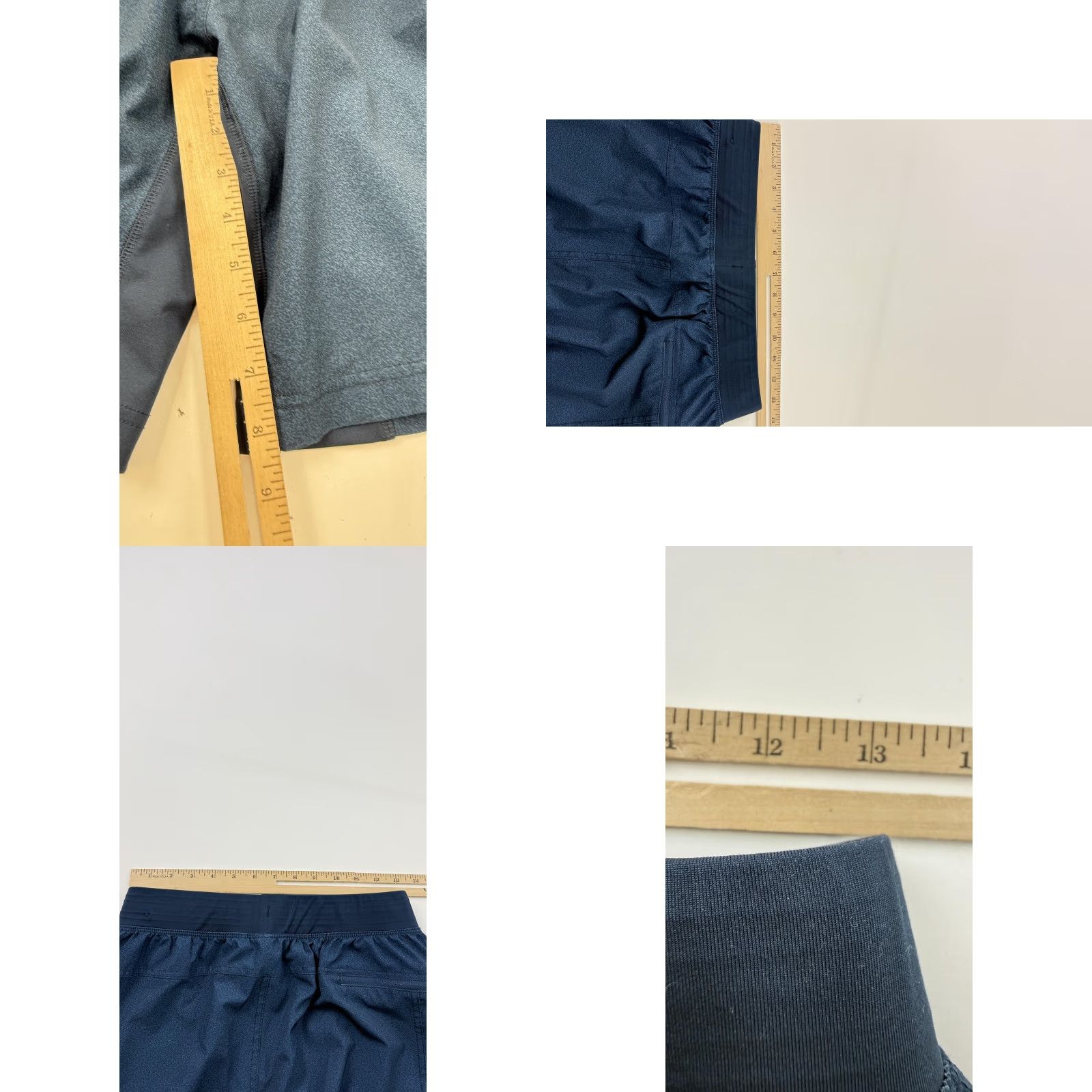 Vintage Gaiam Shorts Mens Small Blue Athletic Running Training Lined Drawstring Pockets Size US 29 - 8 Thumbnail