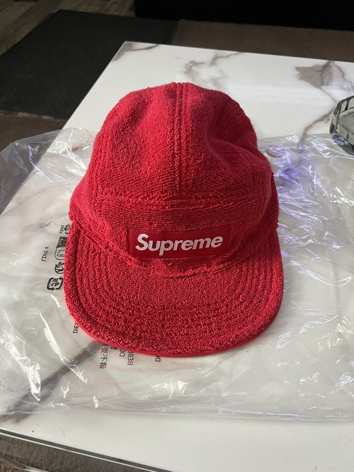 Supreme Reversible terry camp cap Size ONE SIZE - 3 Thumbnail
