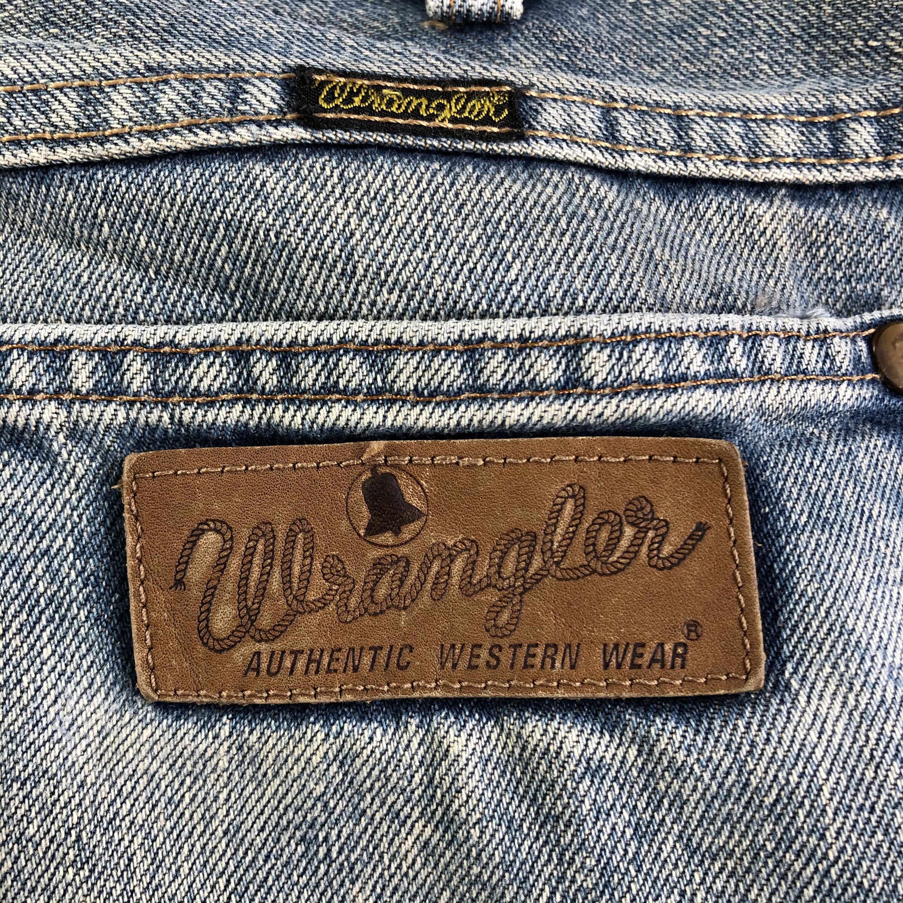 Vintage Vintage Wrangler Selvedge Jeans-JM3691 Size US 30 / EU 46 - 5 Thumbnail
