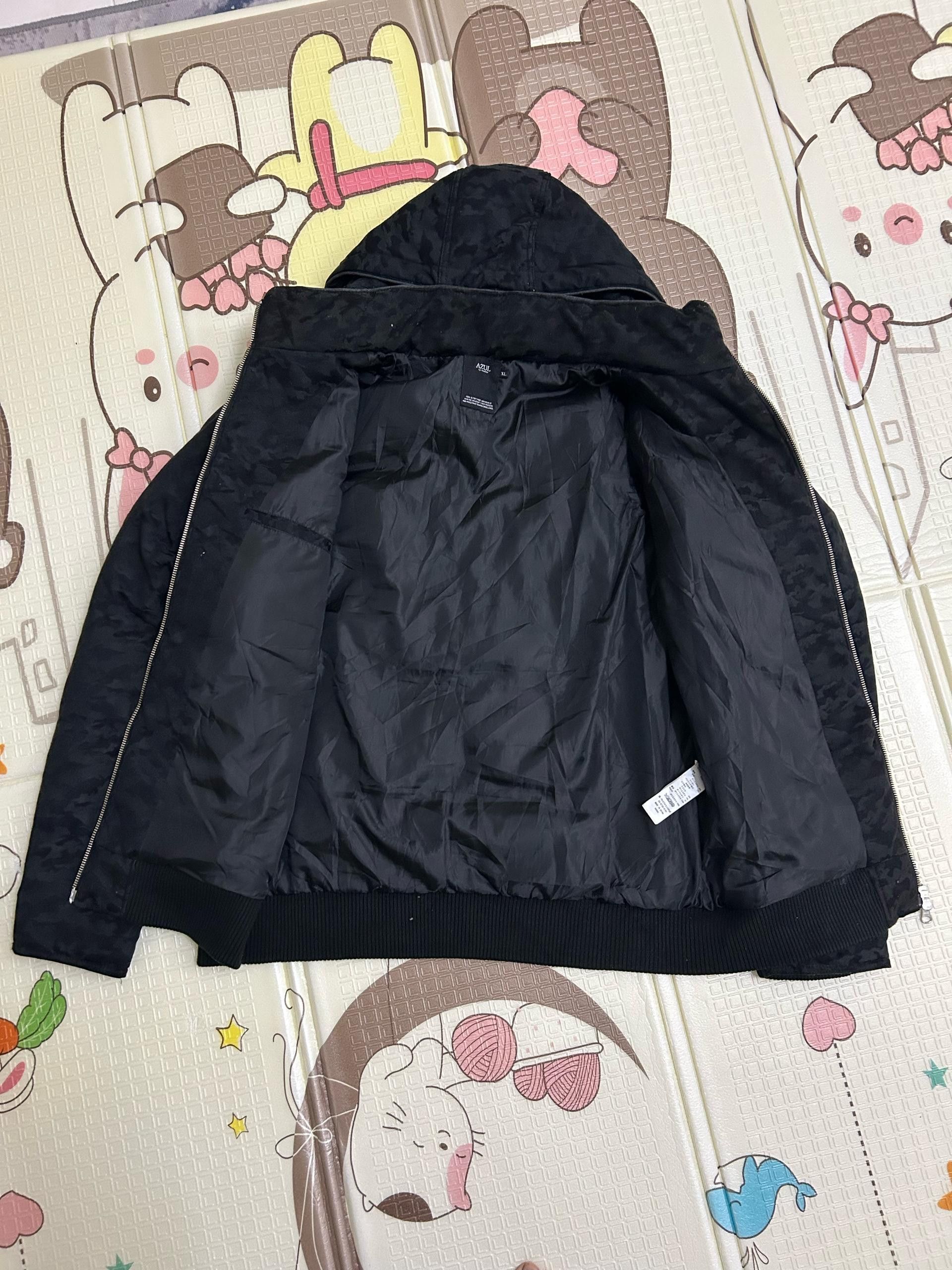 MOUSSY Azul Moussy Camo Jacket Hoodie ifsixwasnine Size US L / EU 52-54 / 3 - 1 Thumbnail