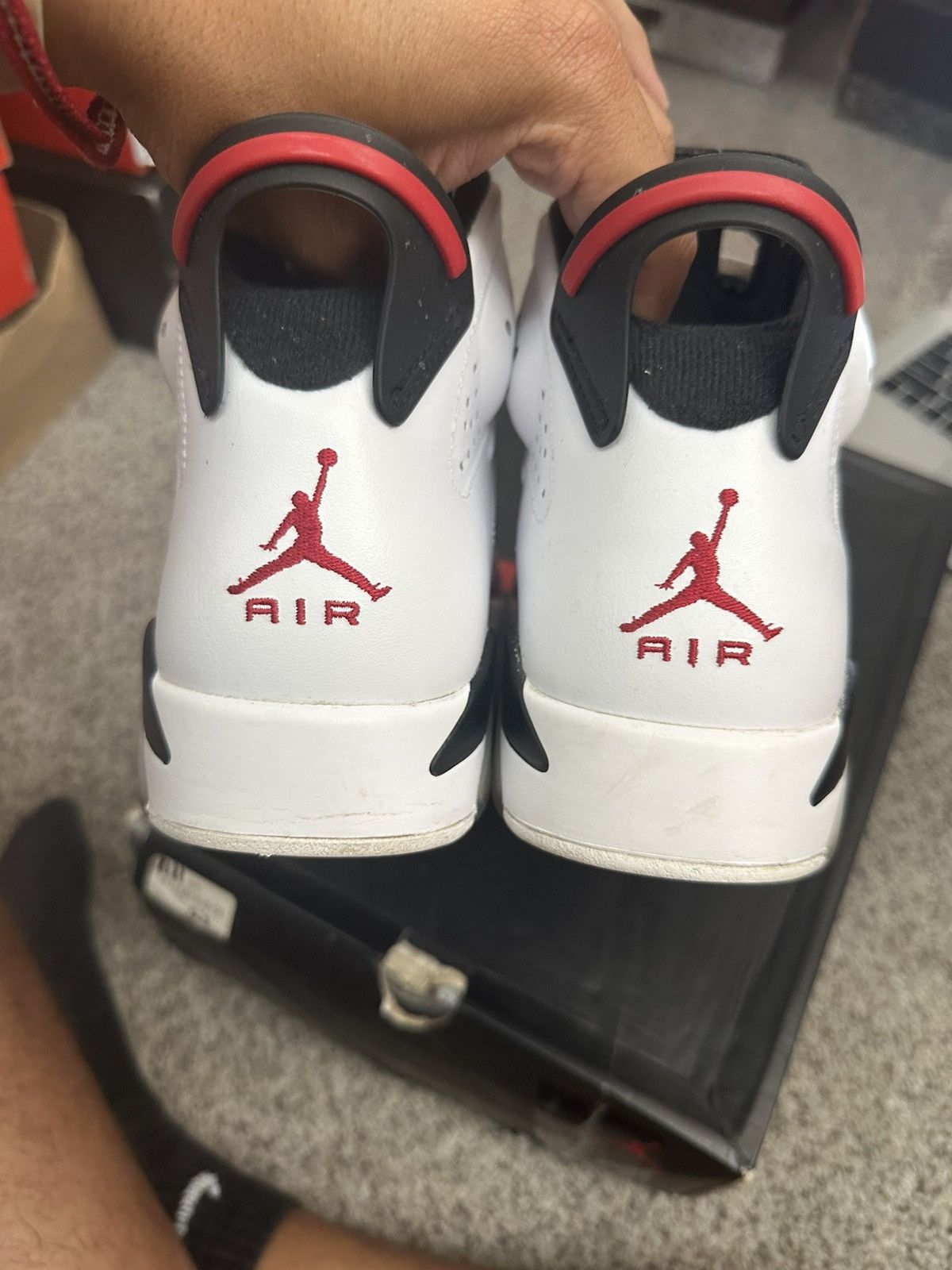 Jordan Brand Air jordan 6 carmine - size 8 Size US 8 / EU 41 - 7 Thumbnail
