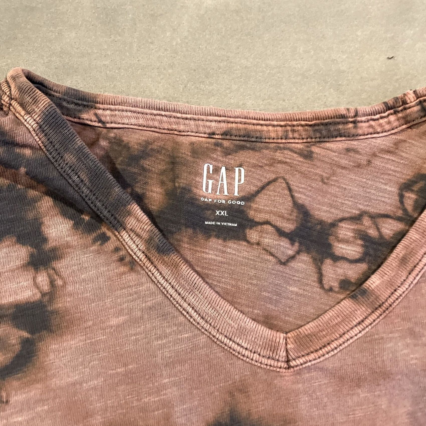Gap Gap T Shirt - Reverse Tie Dye Custom - Men's XXL - Multicolor - Reversible - Gap Brand Unisex? Size US XXL / EU 58 / 5 - 2 Thumbnail
