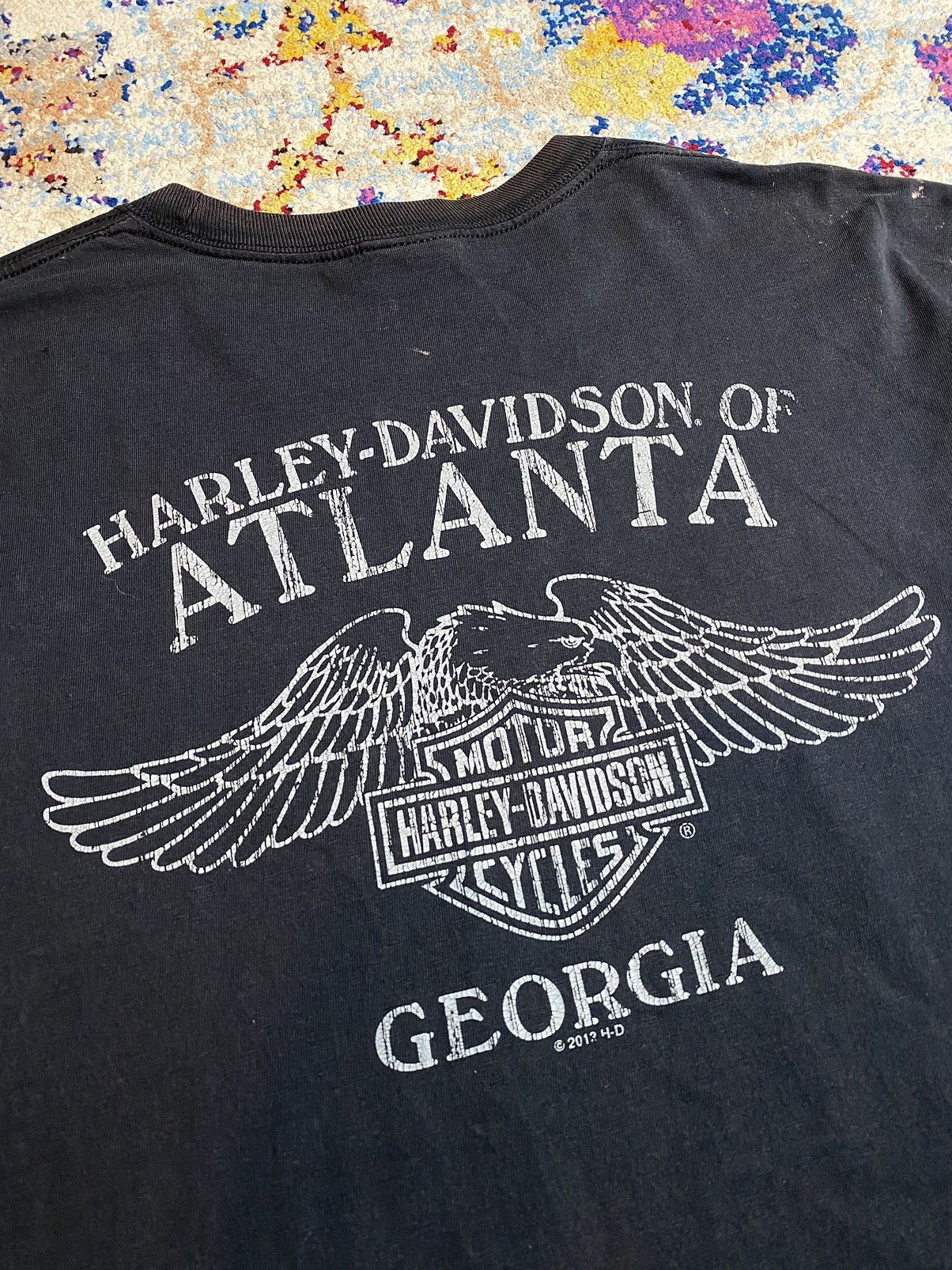 Harley Davidson HARLEY DAVIDSON ATLANTA GEORGIA 2013 HD COPYRIGHTS SS TEES Size US L / EU 52-54 / 3 - 3 Thumbnail