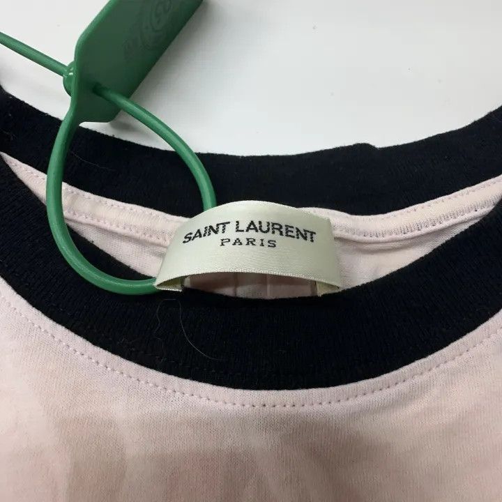 Saint Laurent Paris Yves Saint Laurent Shark Print T-Shirt-2507 Size US XS / EU 42 / 0 - 8 Thumbnail