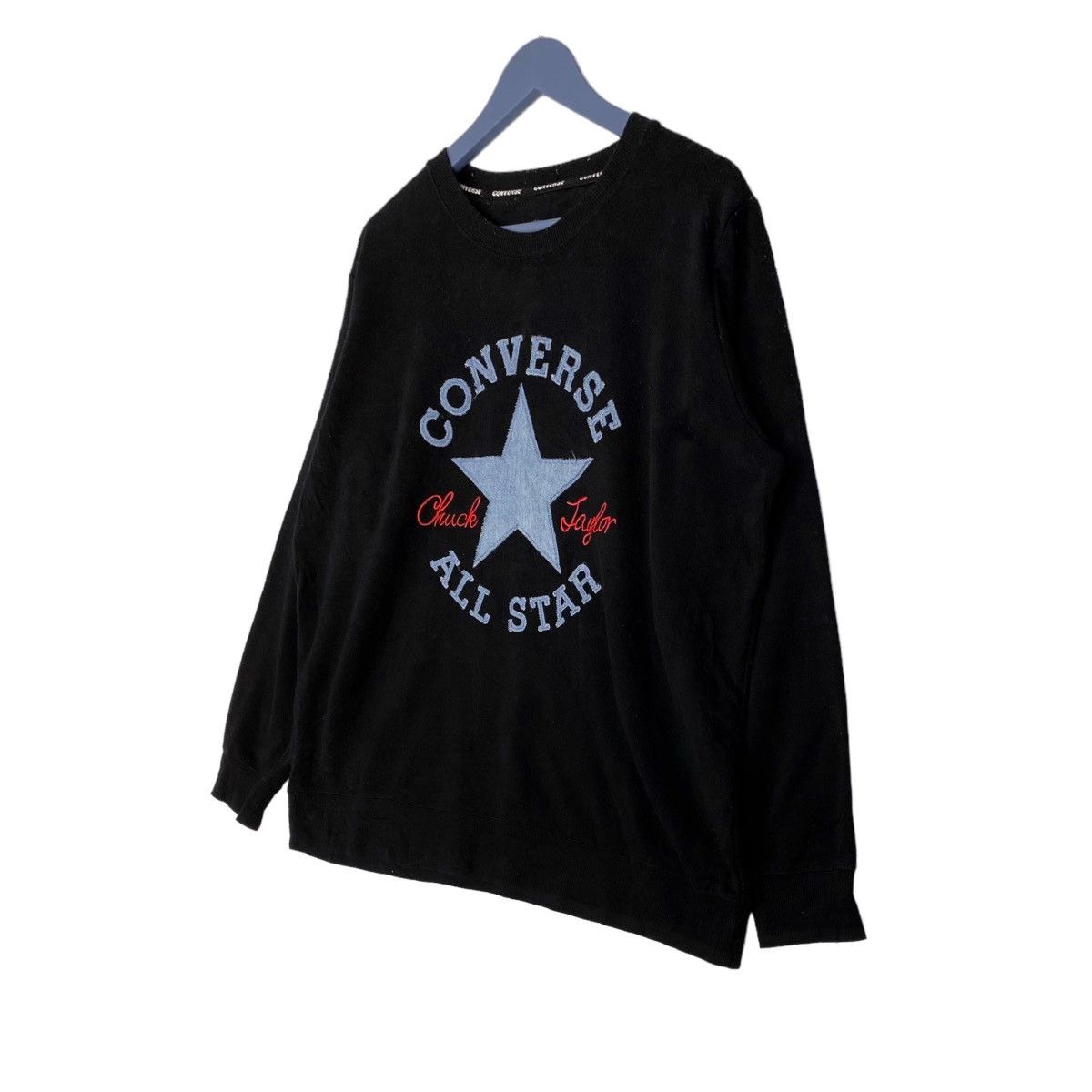 Converse × Vintage Vintage Converse All Star Crewneck Sweatshirt Size US XL / EU 56 / 4 - 2 Thumbnail