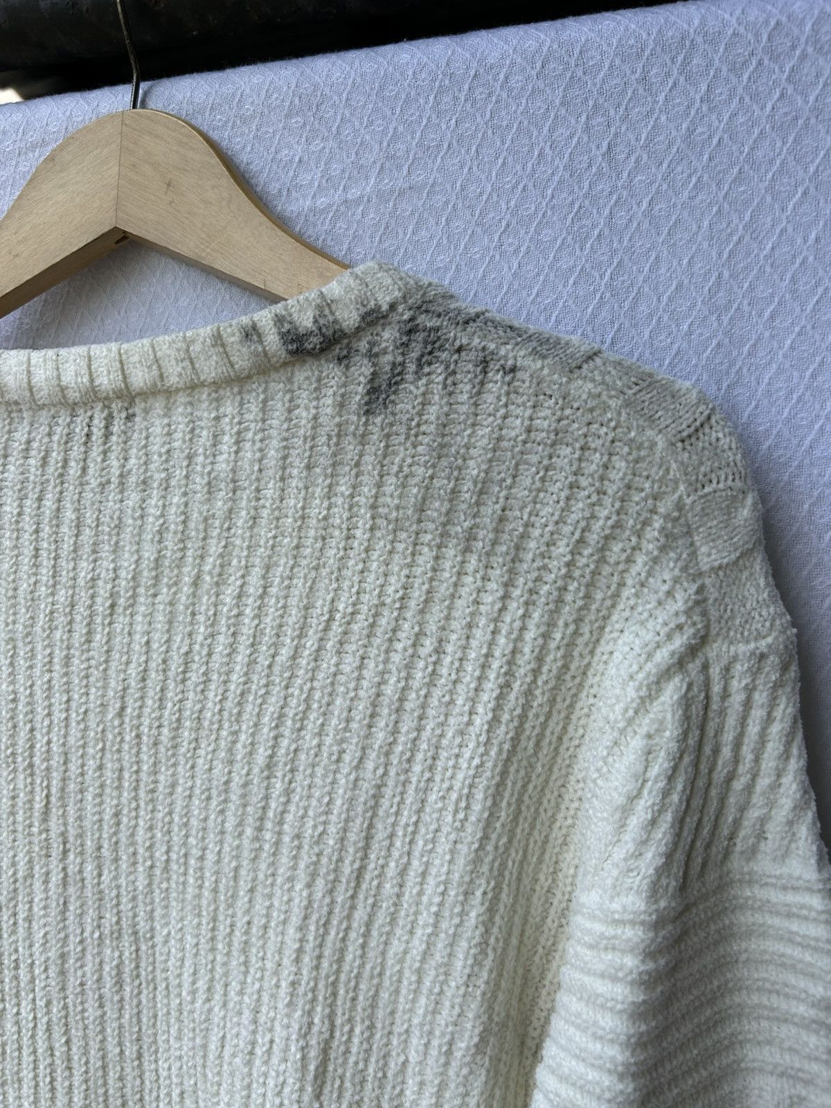 If Six Was Nine Semantic design knitted mohair grunge styled Size US L / EU 52-54 / 3 - 5 Thumbnail