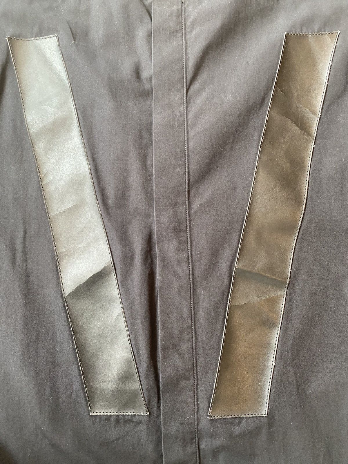 Givenchy Givenchy SS15 Runway Leather Patch Shirt Size38/44 Size US S / EU 44-46 / 1 - 5 Thumbnail
