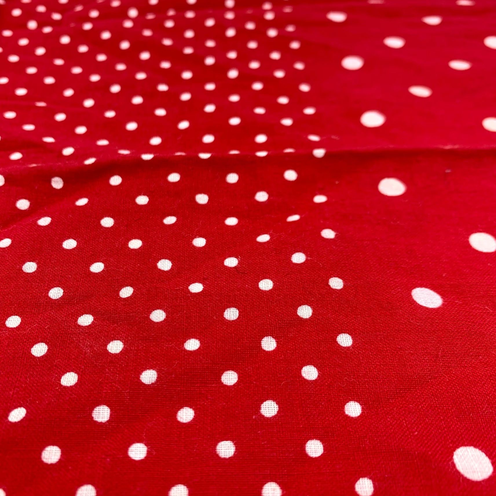 Vintage Vintage Bandana Unbranded 17" x 17" Red White Polka Dot Cotton Trunk Down Elephant Theme Trunk Down? Size ONE SIZE - 5 Thumbnail