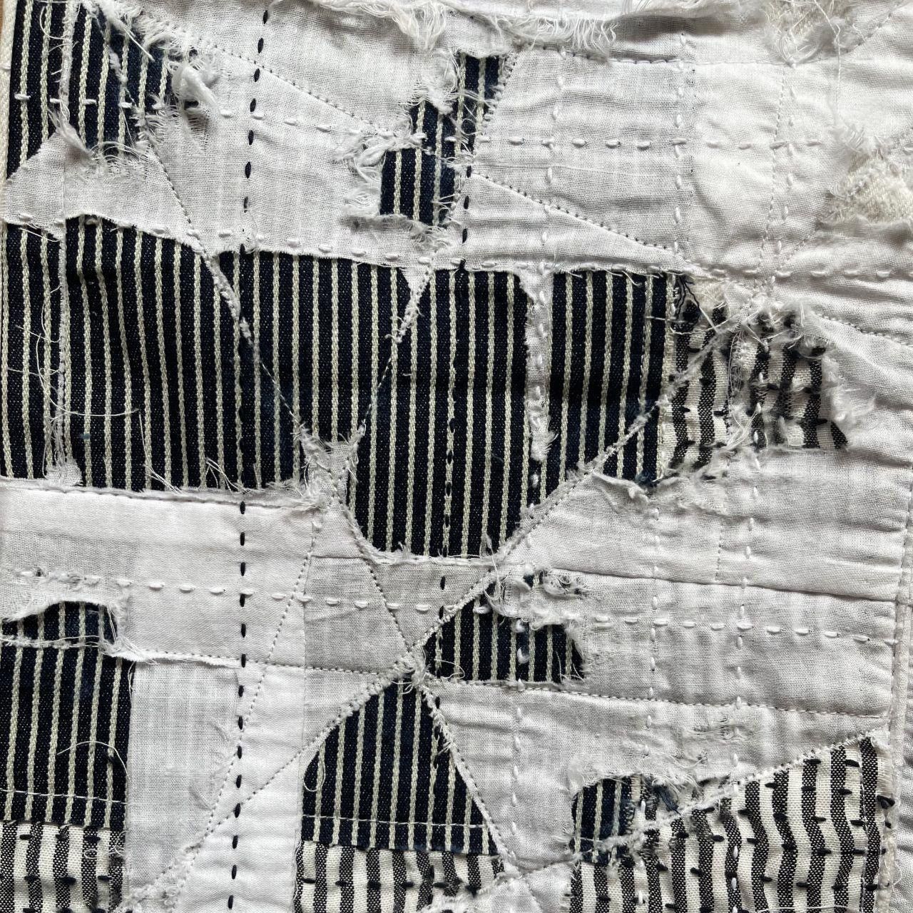 Kapital Indigo Boro Sashiko Distressed Jeans Size US 30 / EU 46 - 3 Thumbnail