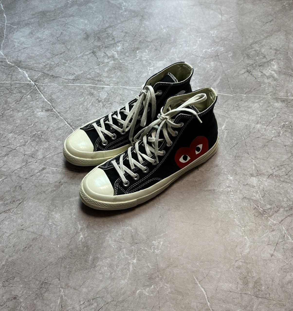 Other Comme des Garcons x Chuck Taylor All Star High Play 2015 Size US 8 / EU 41 - 8 Thumbnail