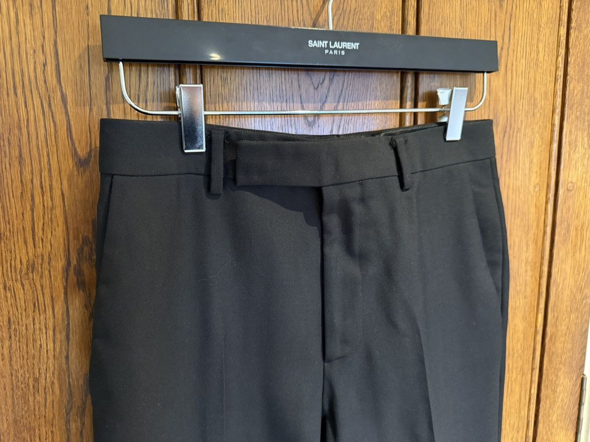 Celine Celine black trousers pants Hedi Slimane sz 44 28” 29” Size 38R - 2 Thumbnail