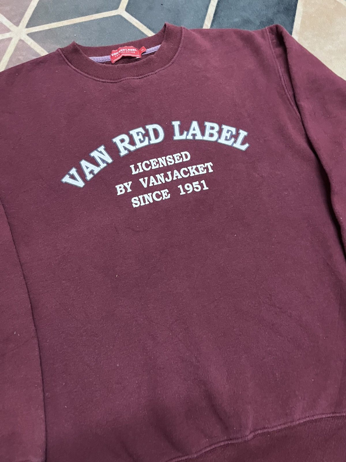 Van 💥Van Red Label Vanjacket Japanese Brand Pullover Size US L / EU 52-54 / 3 - 3 Thumbnail
