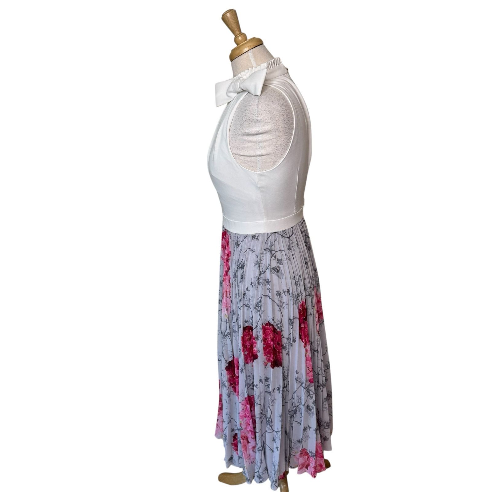 Ted Baker TED BAKER Cornala Babylon Pleat A-Line Dress Size 1 Size XS / US 0-2 / IT 36-38 - 7 Thumbnail