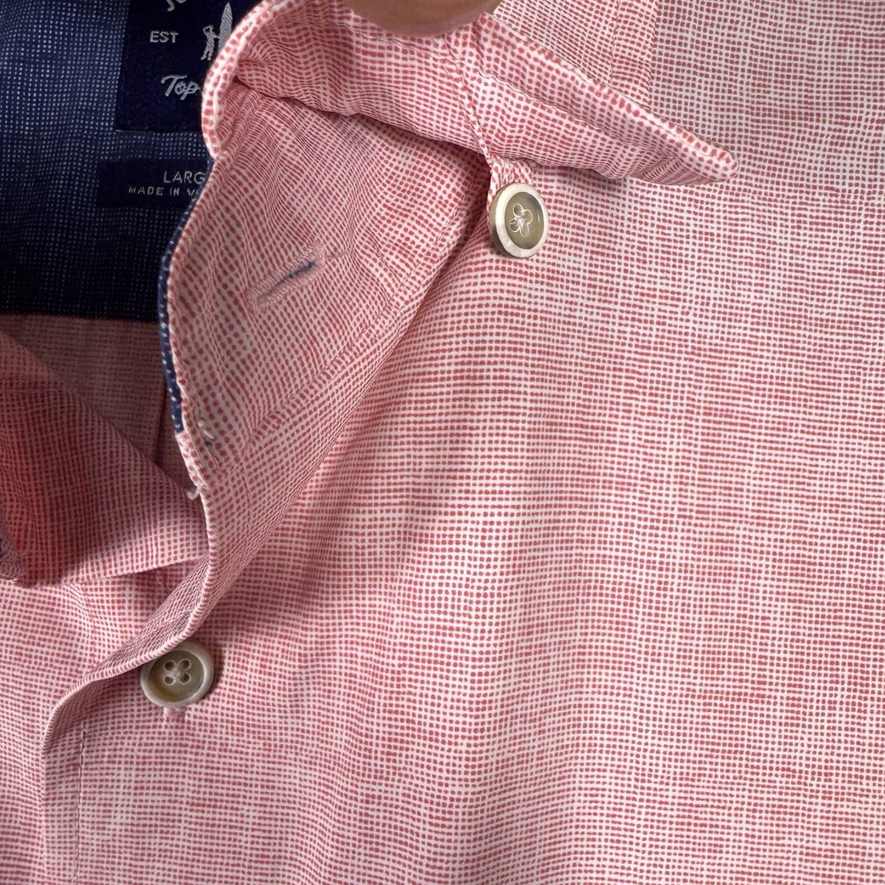 johnnie-O Nike Shirt Polo Mens L Pink Wicking Stretch Prepformance Johnnie-O Top Shelf Size US L / EU 52-54 / 3 - 5 Thumbnail