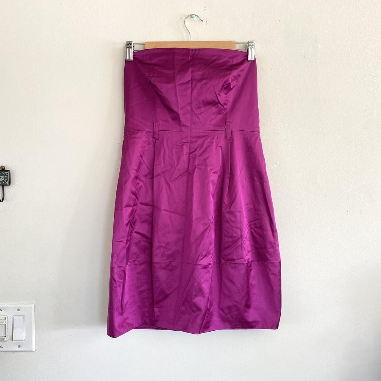 Theory THEORY PINK STRAPLESS DRESS WOMENS SIZE 8 MINI NWT Size M / US 6-8 / IT 42-44 - 2 Thumbnail