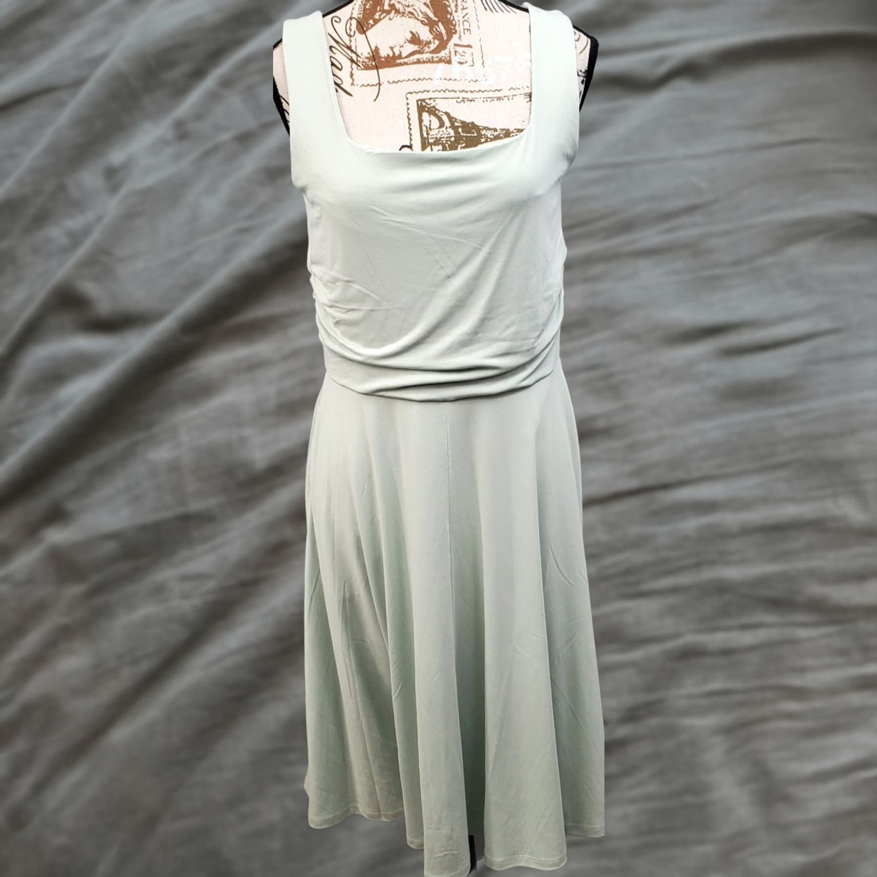 land end fit and flare dress Lands' End Plus Size Front Fit and Flare Dress