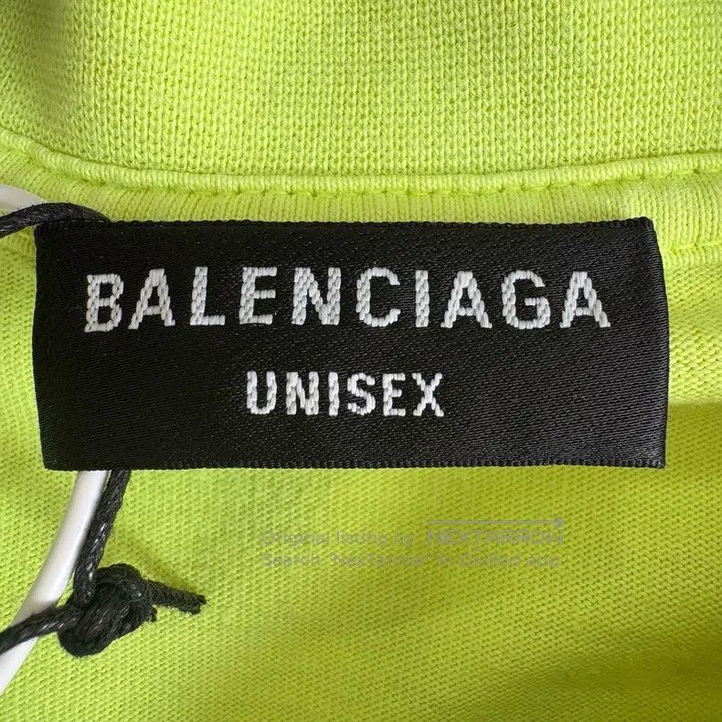 Balenciaga Balenciaga Printed Logo Round Neck Short Sleeve Size US XS / EU 42 / 0 - 3 Thumbnail