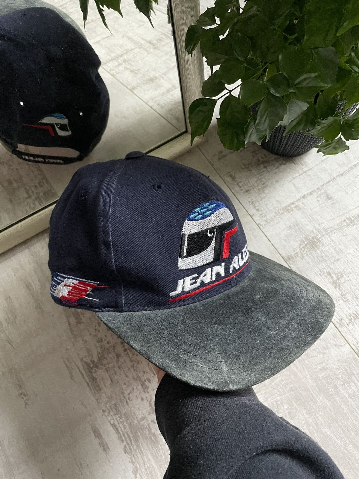 Formula 1 × Vintage Vintage Jean Alesi 1987 Formula 1 Racing Hat Cap VERY RARE Size ONE SIZE - 3 Thumbnail