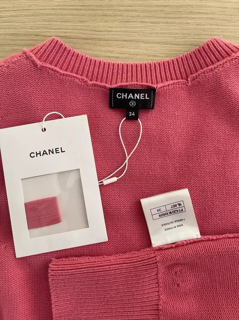 Chanel Chanel 23c pink love vest Size XXS / US 00 / IT 34 - 3 Thumbnail