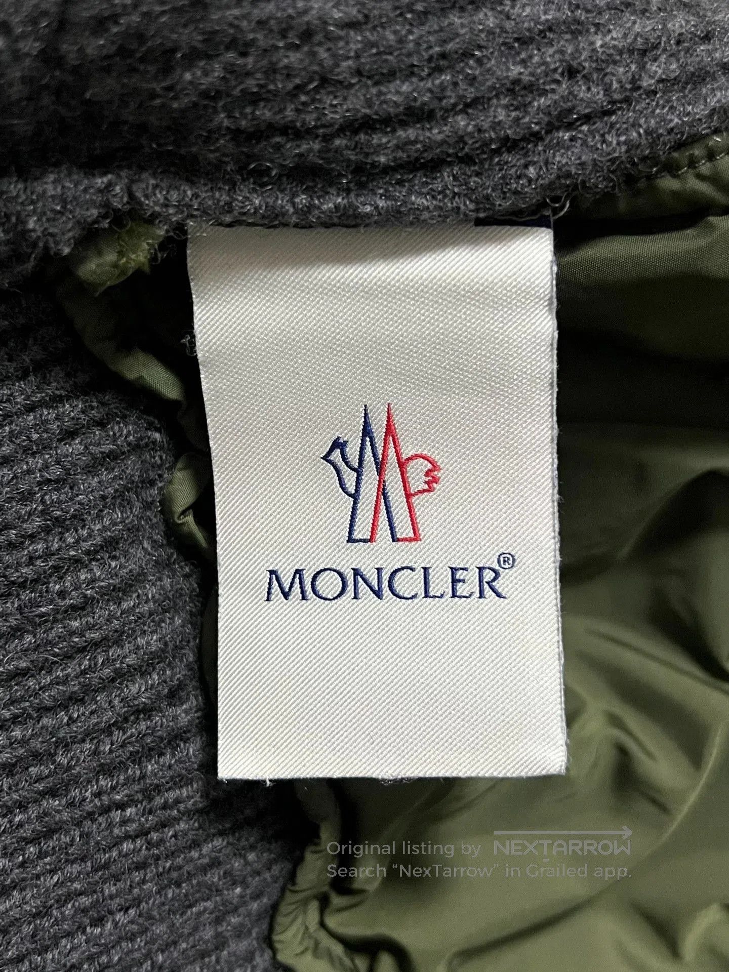 Moncler Moncler Men's Heavy Wool Knit Jacket. Size US L / EU 52-54 / 3 - 7 Thumbnail