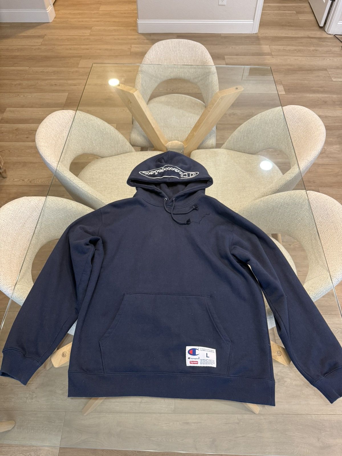 Champion × Supreme Champion x Supreme Hoodie Size US L / EU 52-54 / 3 - 1 Thumbnail