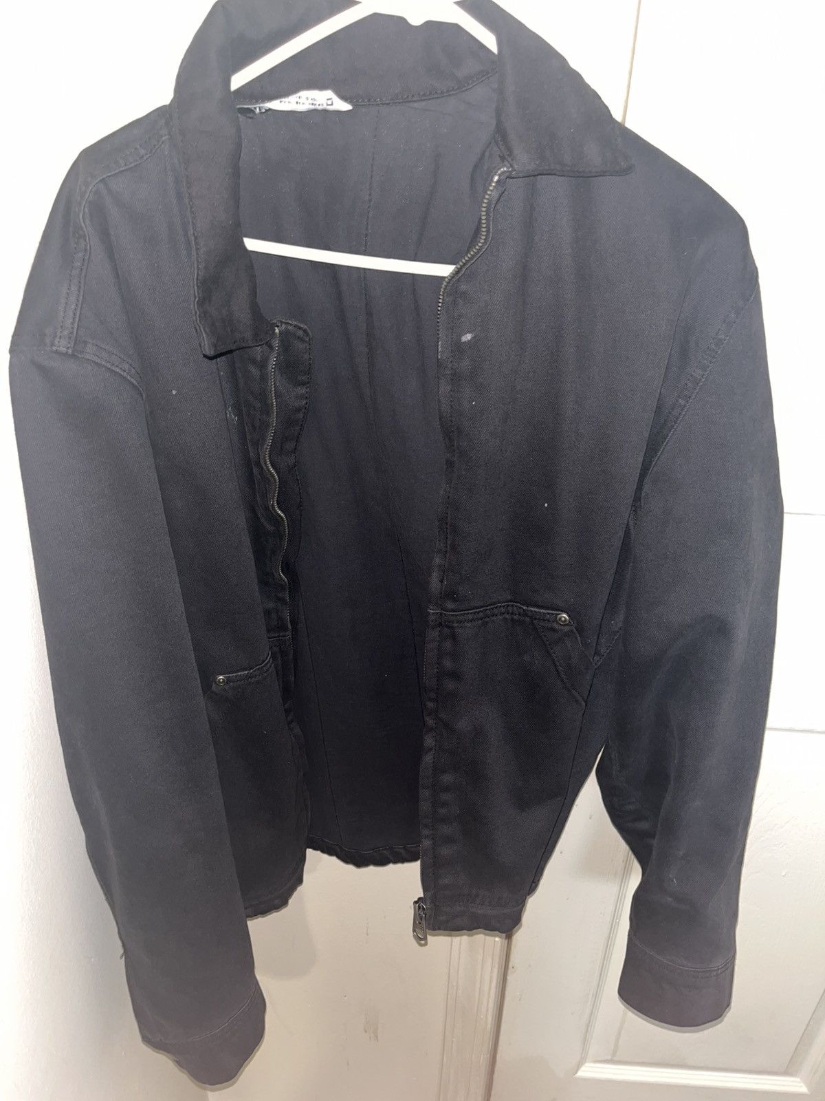 Zara Black zara workwear jacket Size US M / EU 48-50 / 2 - 2 Thumbnail