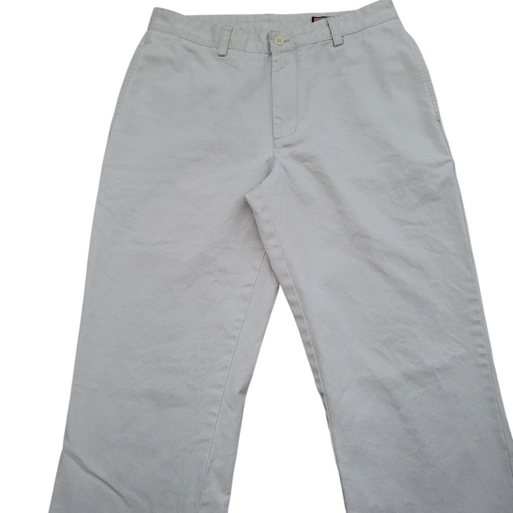 Vineyard Vines Vineyard Vines Men's Khaki Chino Pants Size 32/32 Size US 32 / EU 48 - 4 Thumbnail