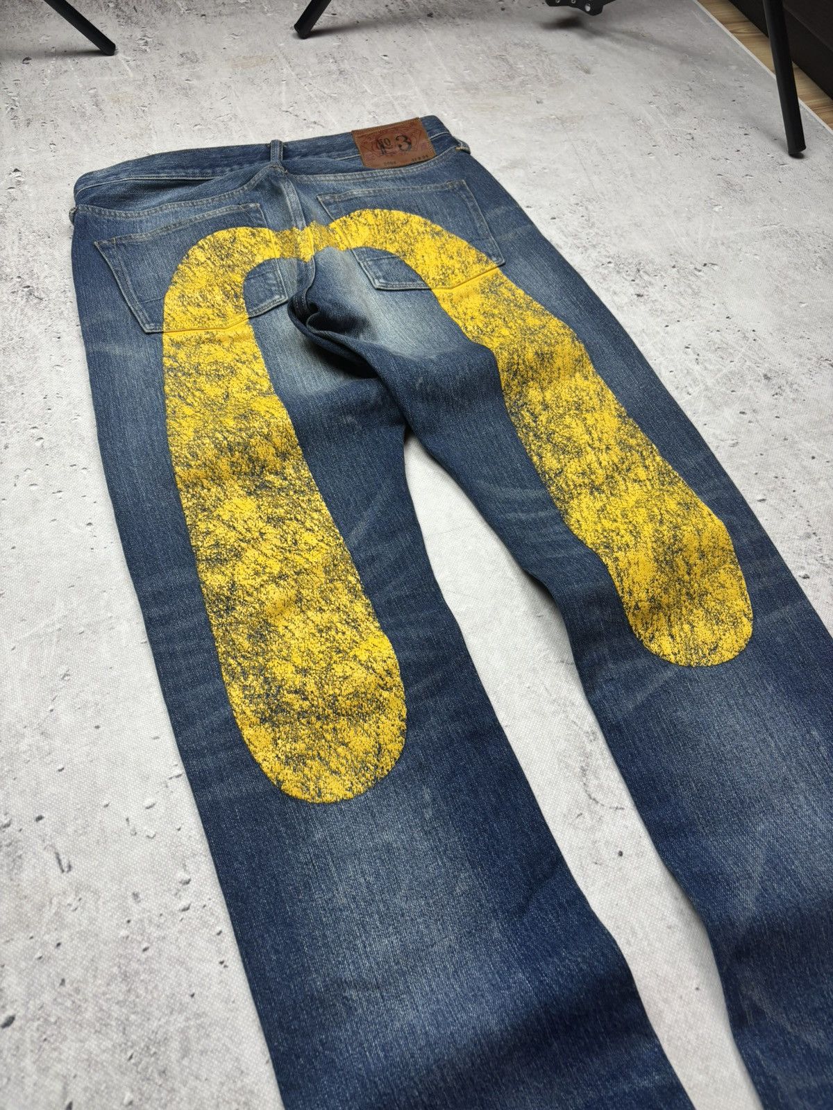 New Vintage Prohibit Samurai Evisu Style Denim Japan Y2K