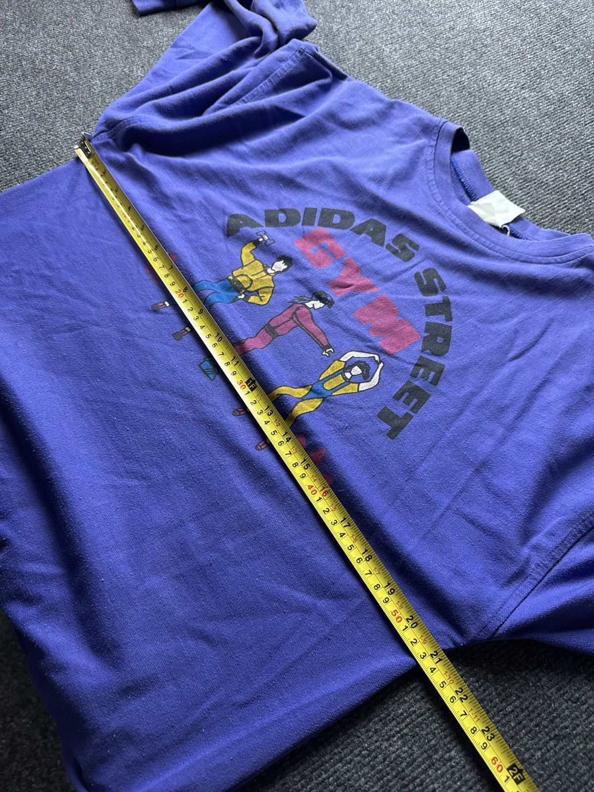Adidas Vintage 80-90s Adidas Street Gym Trefoil Sweatshirt 90s Size US M / EU 48-50 / 2 - 19 Thumbnail