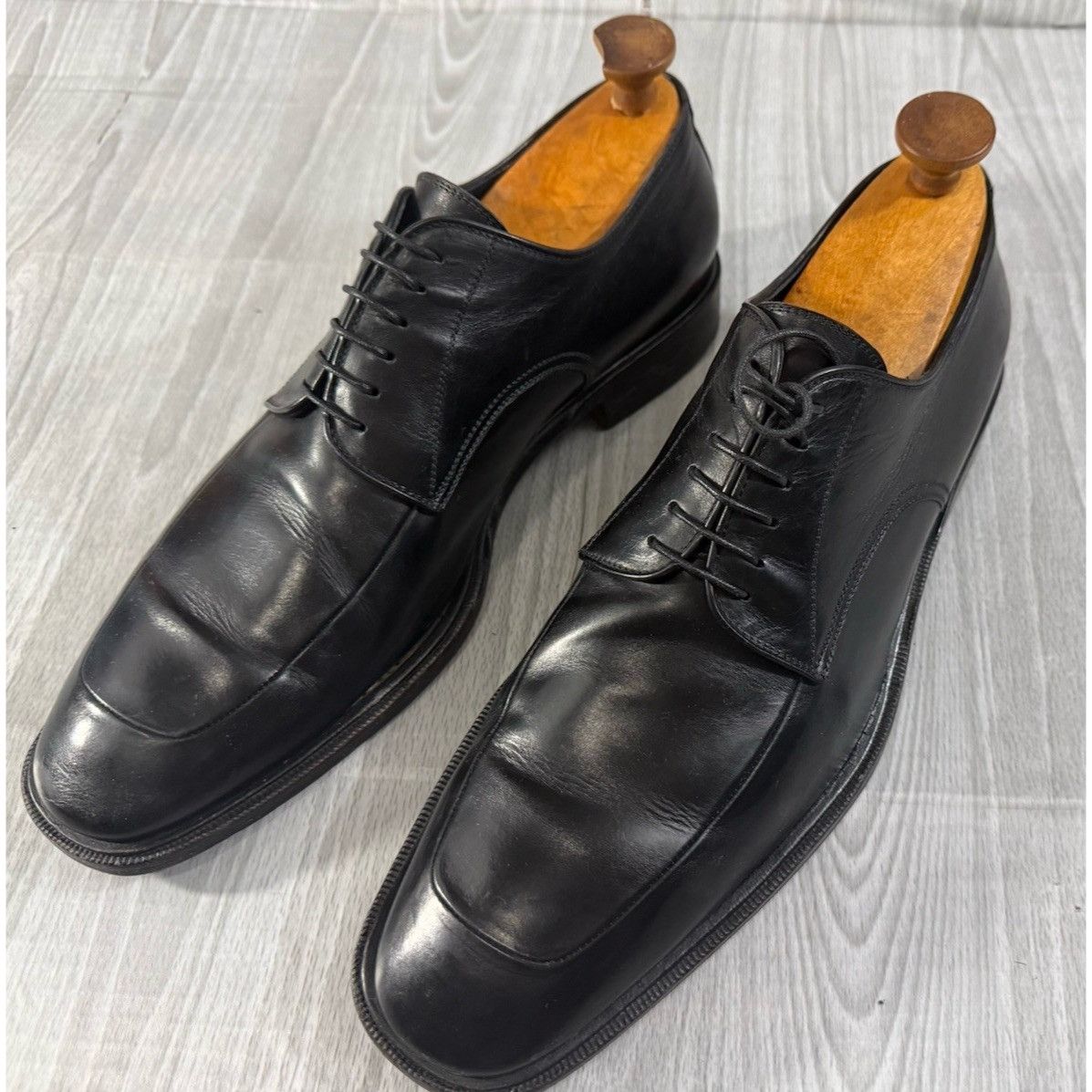 To Boot New York To Boot New York Adam Derrick Leather Square Toe Oxfords sho Size US 12 / EU 45 - 1 Thumbnail