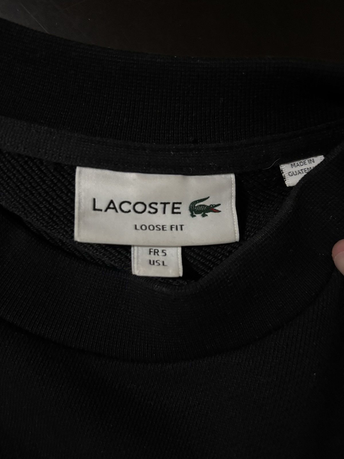 Lacoste Lacoste Sweater Size US L / EU 52-54 / 3 - 3 Thumbnail