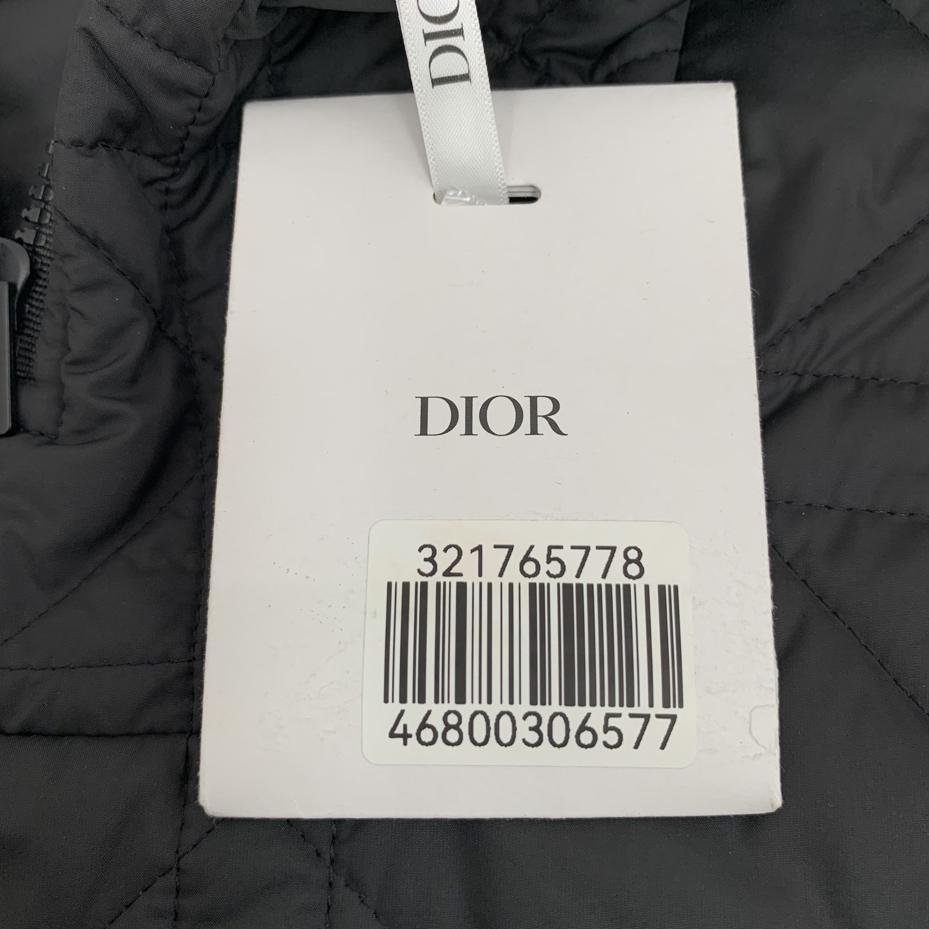 Dior Dior Jacket – Black Quilted Bee Hoodie (Size XXS) Size XXS / US 00 / IT 34 - 4 Thumbnail
