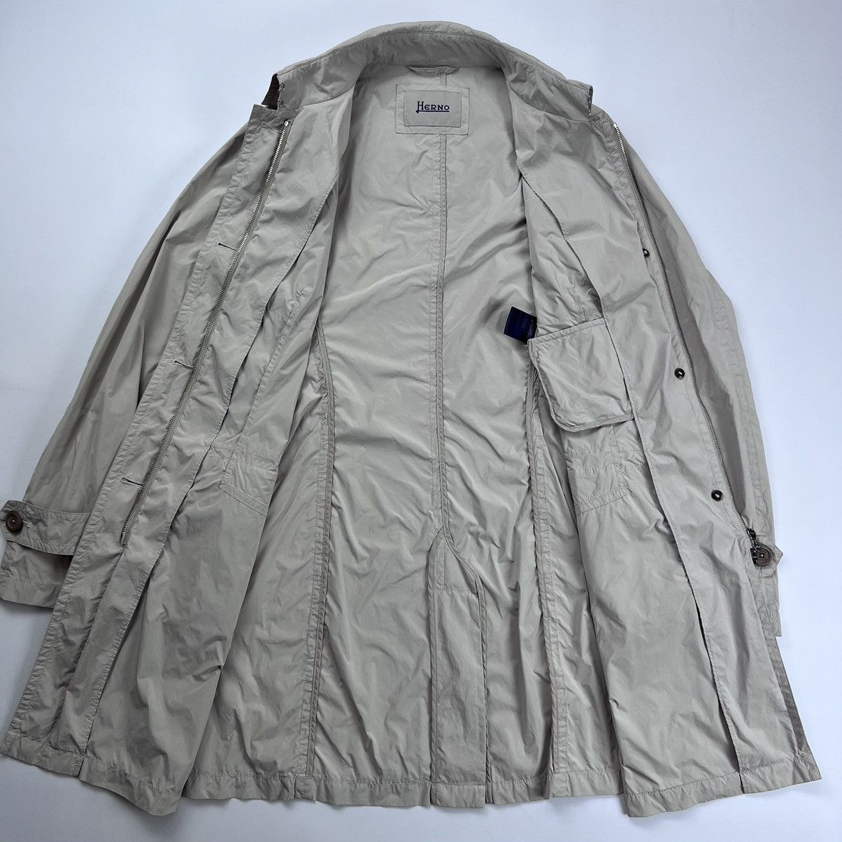 Herno Herno lightweight multipocket trench coat Size L / US 10 / IT 46 - 6 Thumbnail