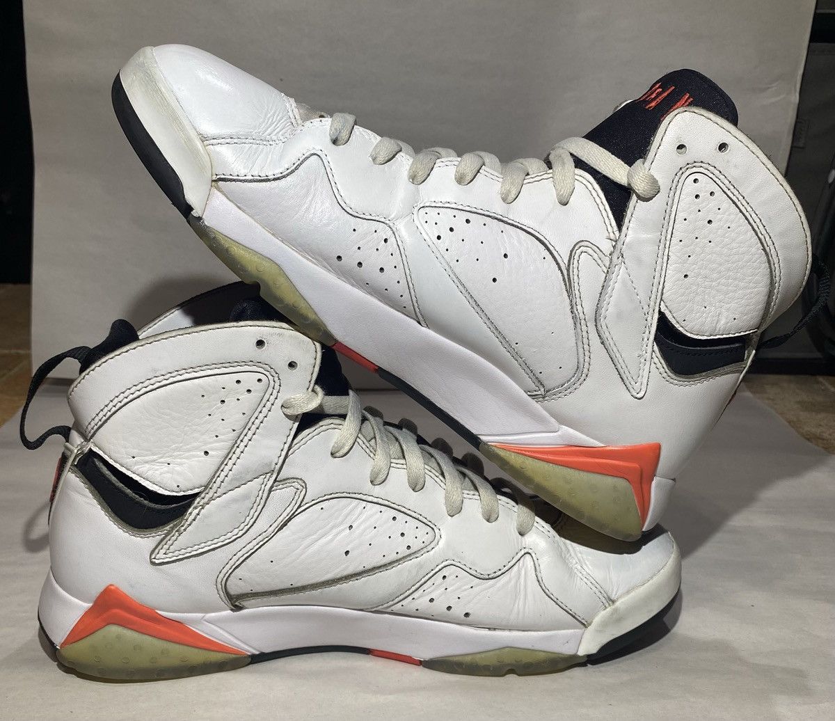 Jordan Brand Air Jordan 7 “White Infrared” 2022 Authentic Size 10.5 Mens Size US 10.5 / EU 43-44 - 3 Thumbnail