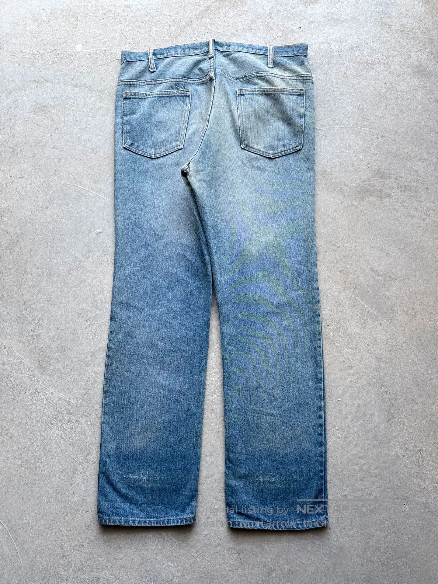 Vintage Vintage 60s JC Penney Distressed Straight Jeans. Size US 36 / EU 52 - 5 Thumbnail