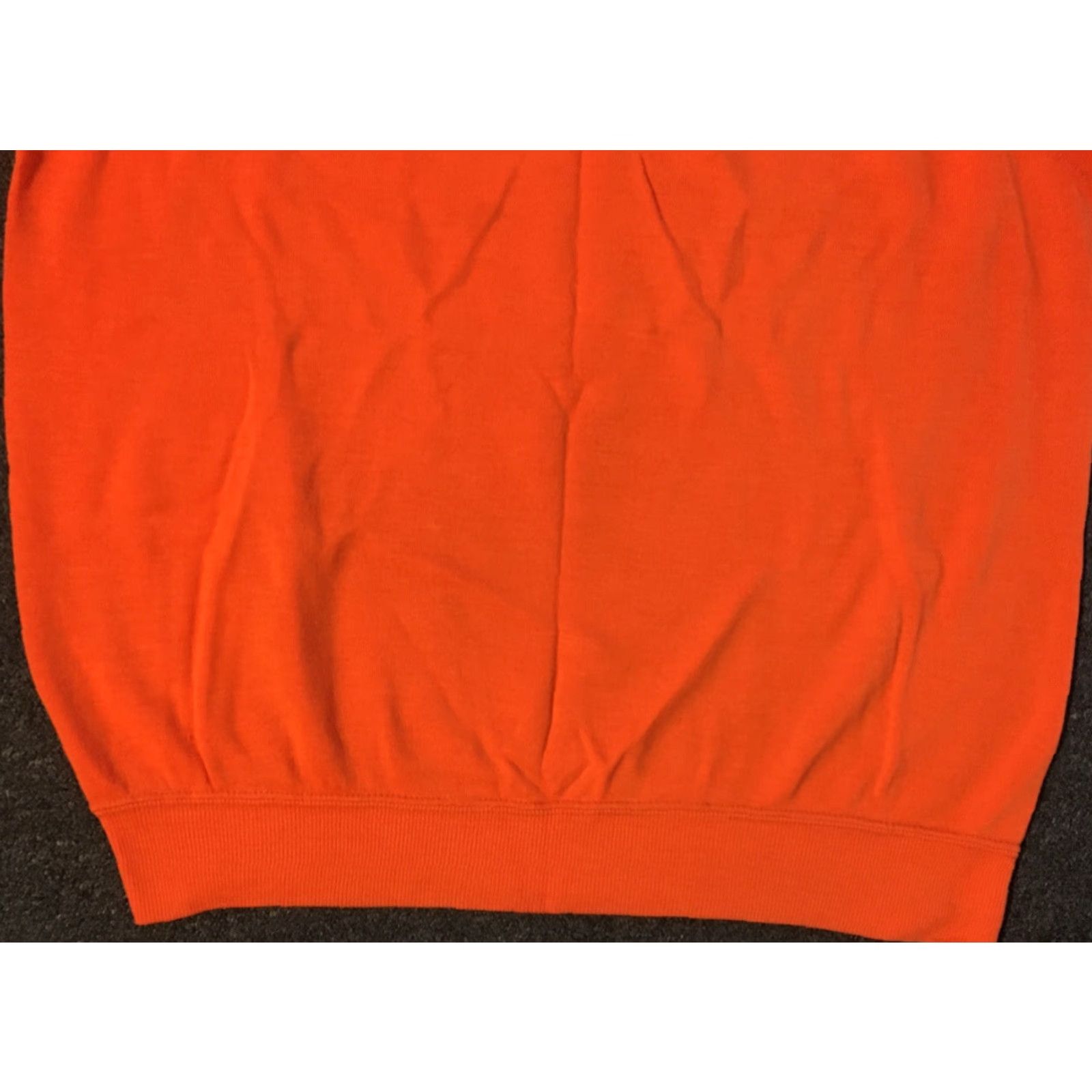Vintage VINTAGE 80s Faded Sweatshirt L USA Orange Pullover Hoodie Men Vintage American Size US L / EU 52-54 / 3 - 3 Thumbnail