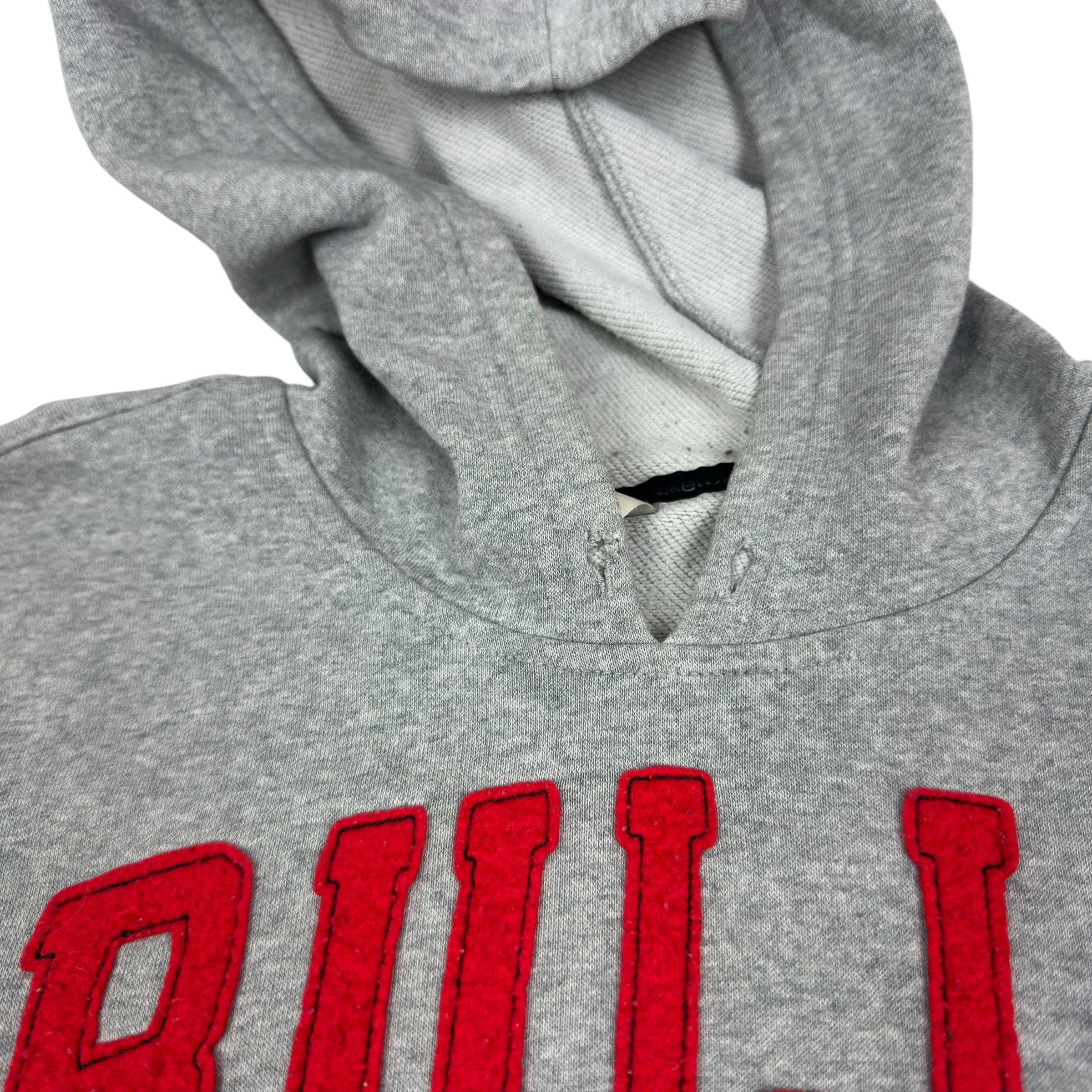 Adidas × NBA Adidas Men Heather Gray Pockets Chicago Bulls Hoodie Medium Size US M / EU 48-50 / 2 - 5 Thumbnail