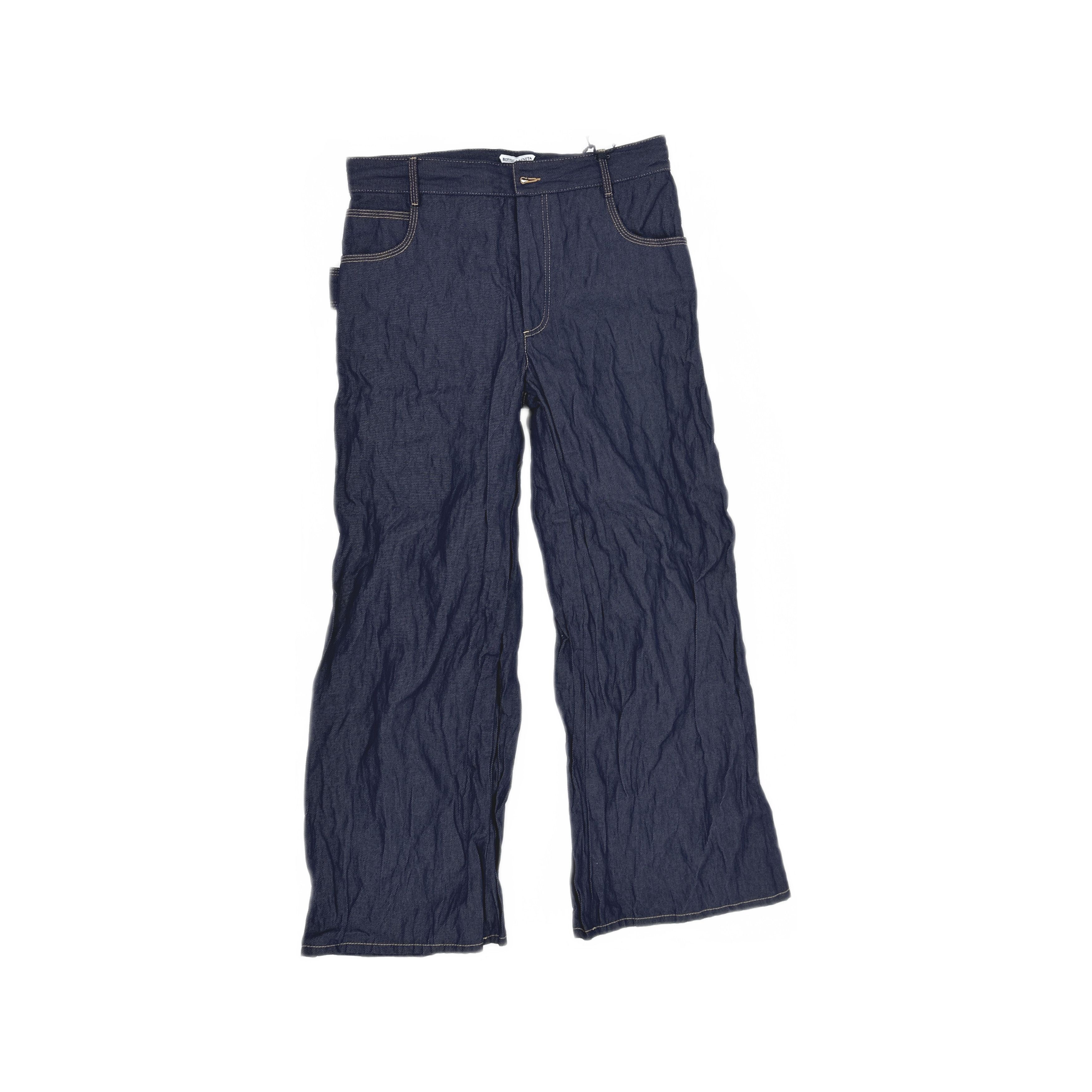 Bottega Veneta Bottega Veneta Wrinkled Denim Jeans Size 36 Size US 36 / EU 52 - 1 Thumbnail