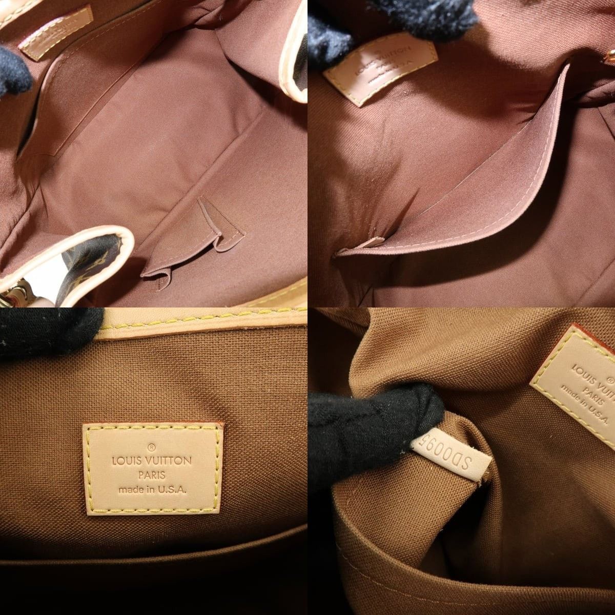 Louis Vuitton Louis Vuitton Monogram Batignolles Tote Brown Size ONE SIZE - 7 Thumbnail