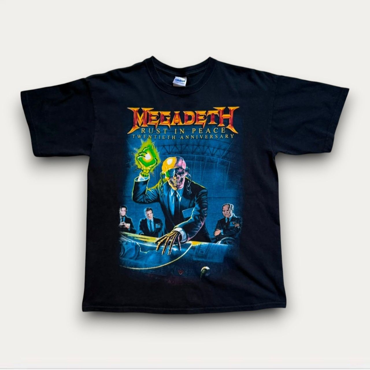 Brockum × Megadeth × Vintage Vintage 1990 Megadeth Rust In Peace
