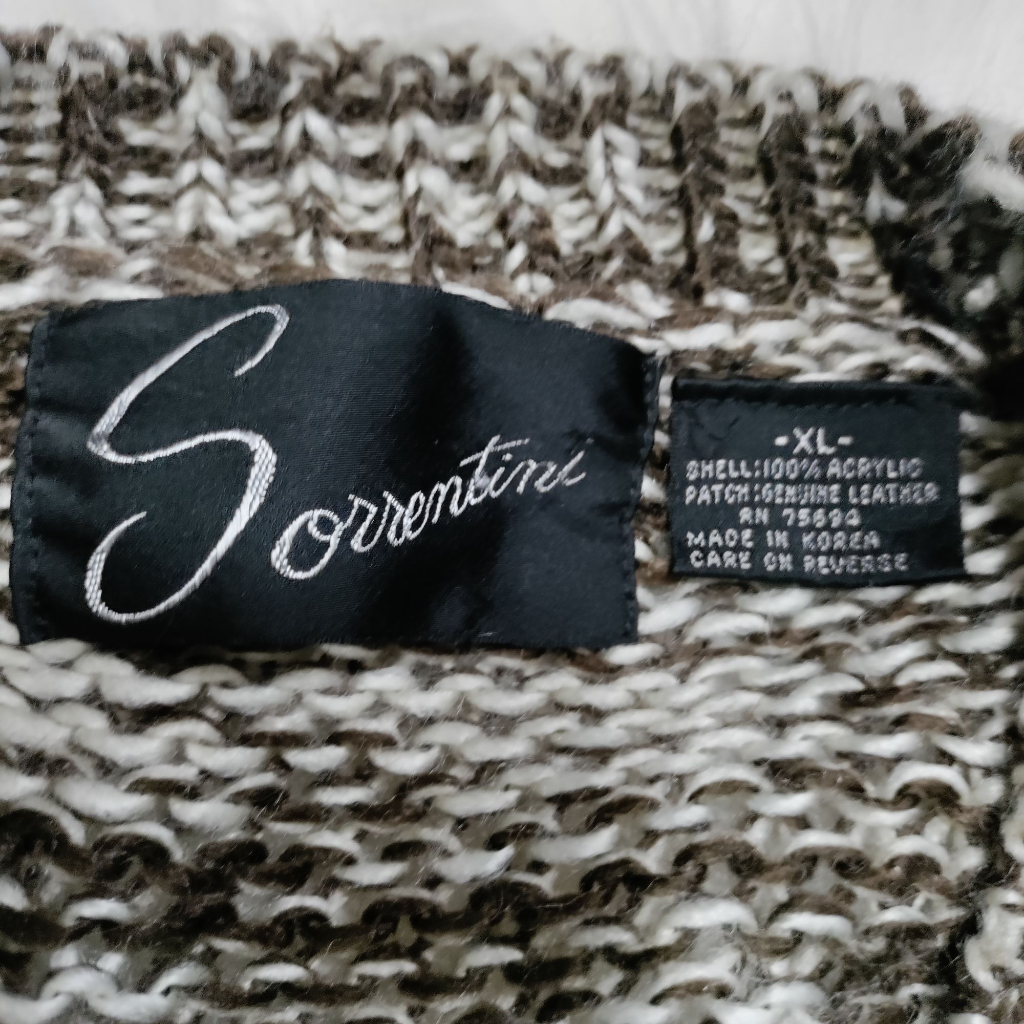 Vintage Sorrentine Oversized Cable Knit Hipster Vintage Cardigan Dad Size US XL / EU 56 / 4 - 8 Thumbnail
