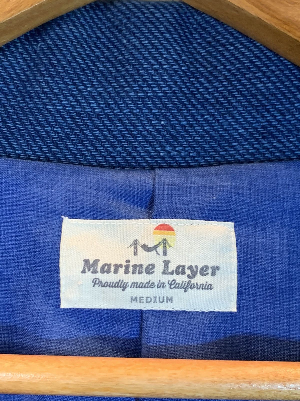 Marine Layer *RARE* Marine Layer California-Made Knit Blazer Sport Coat Size US M / EU 48-50 / 2 - 7 Thumbnail