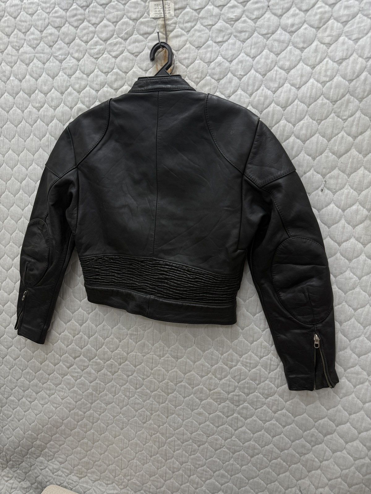 Genuine Leather 🔥🔥🔥ARCHIVE VTG ERDMANN LEDERBEKLEIDUNG LEATHER BIKER JACKET Size US S / EU 44-46 / 1 - 4 Thumbnail