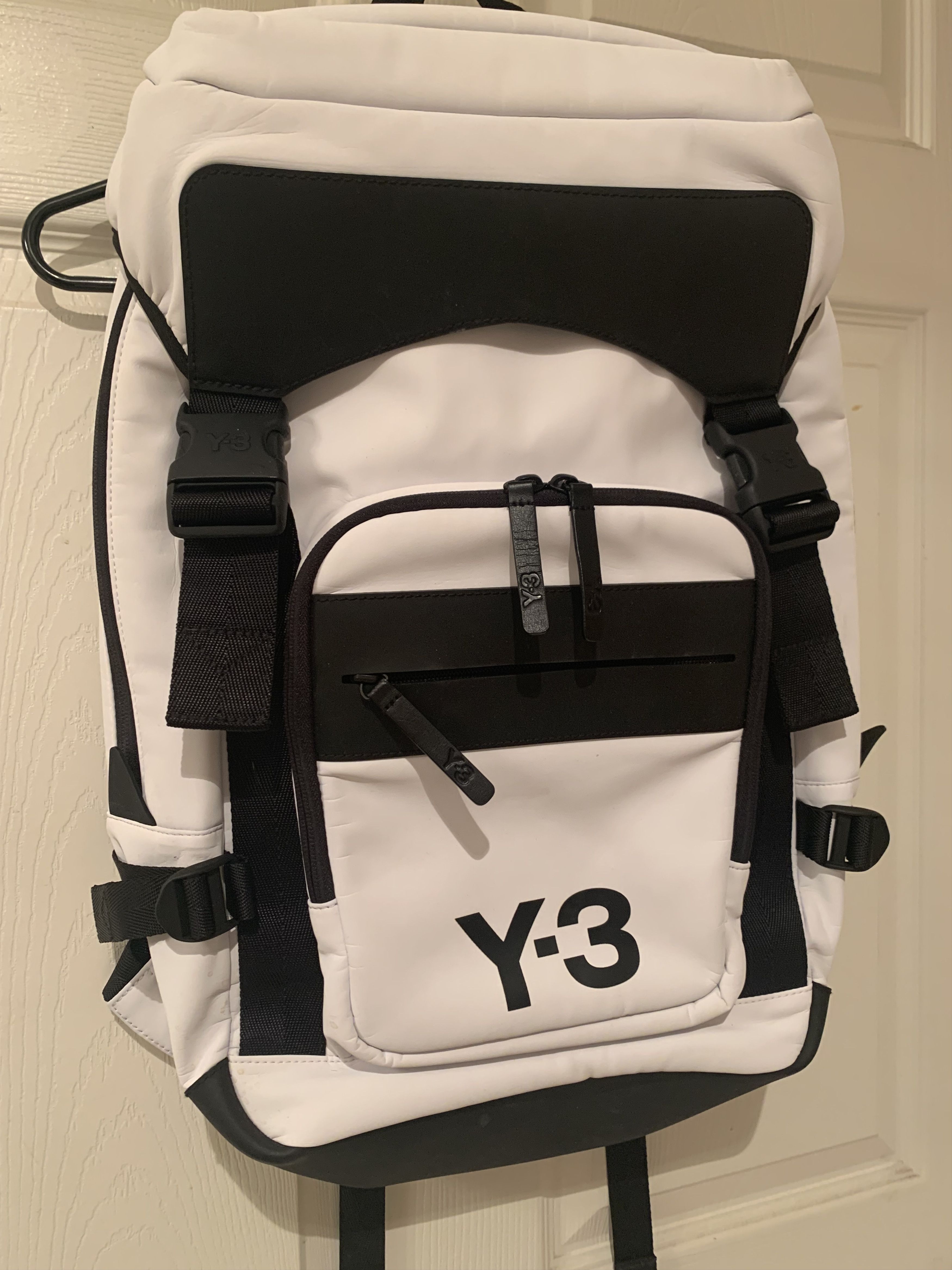 Adidas × Y-3 × Yohji Yamamoto Y-3 Ultratech Backpack White Large Size ONE SIZE - 7 Thumbnail