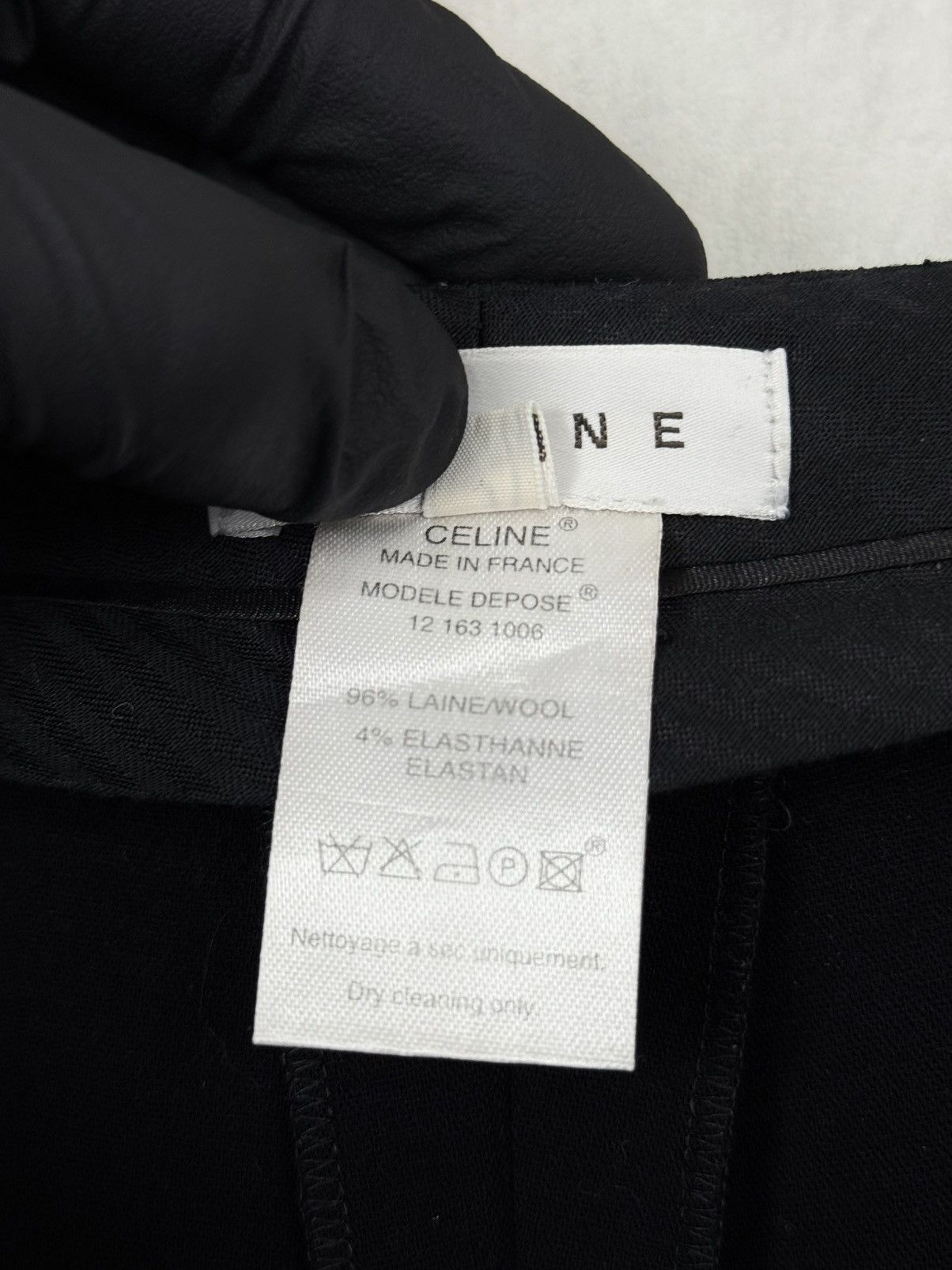 Celine Celine Wool Trousers Pants Size 27" / US 4 / IT 40 - 15 Thumbnail