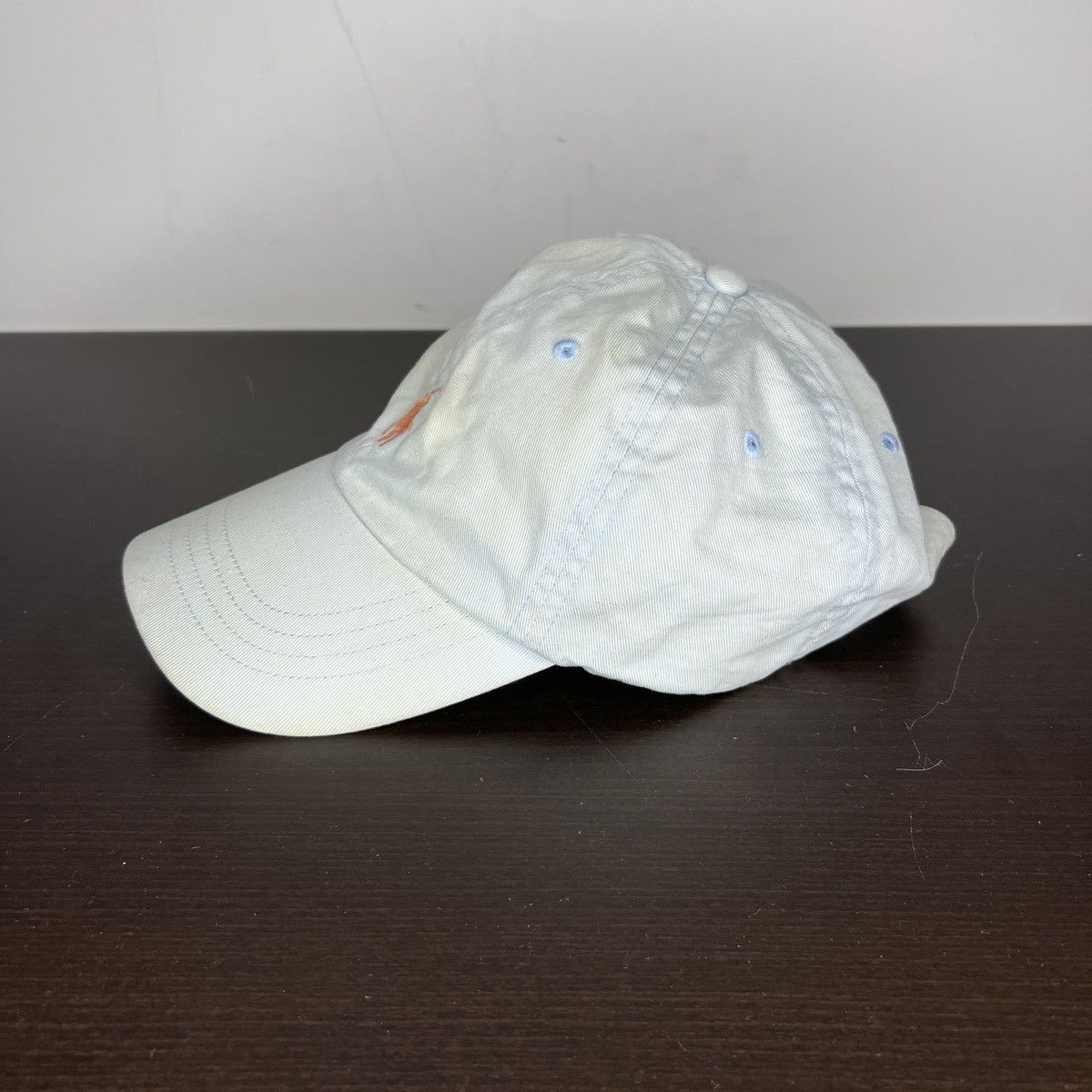 Polo Ralph Lauren × Ralph Lauren × Vintage Polo Ralph Lauren Cap Hat Pony Logo Baby Blue Size ONE SIZE - 3 Thumbnail
