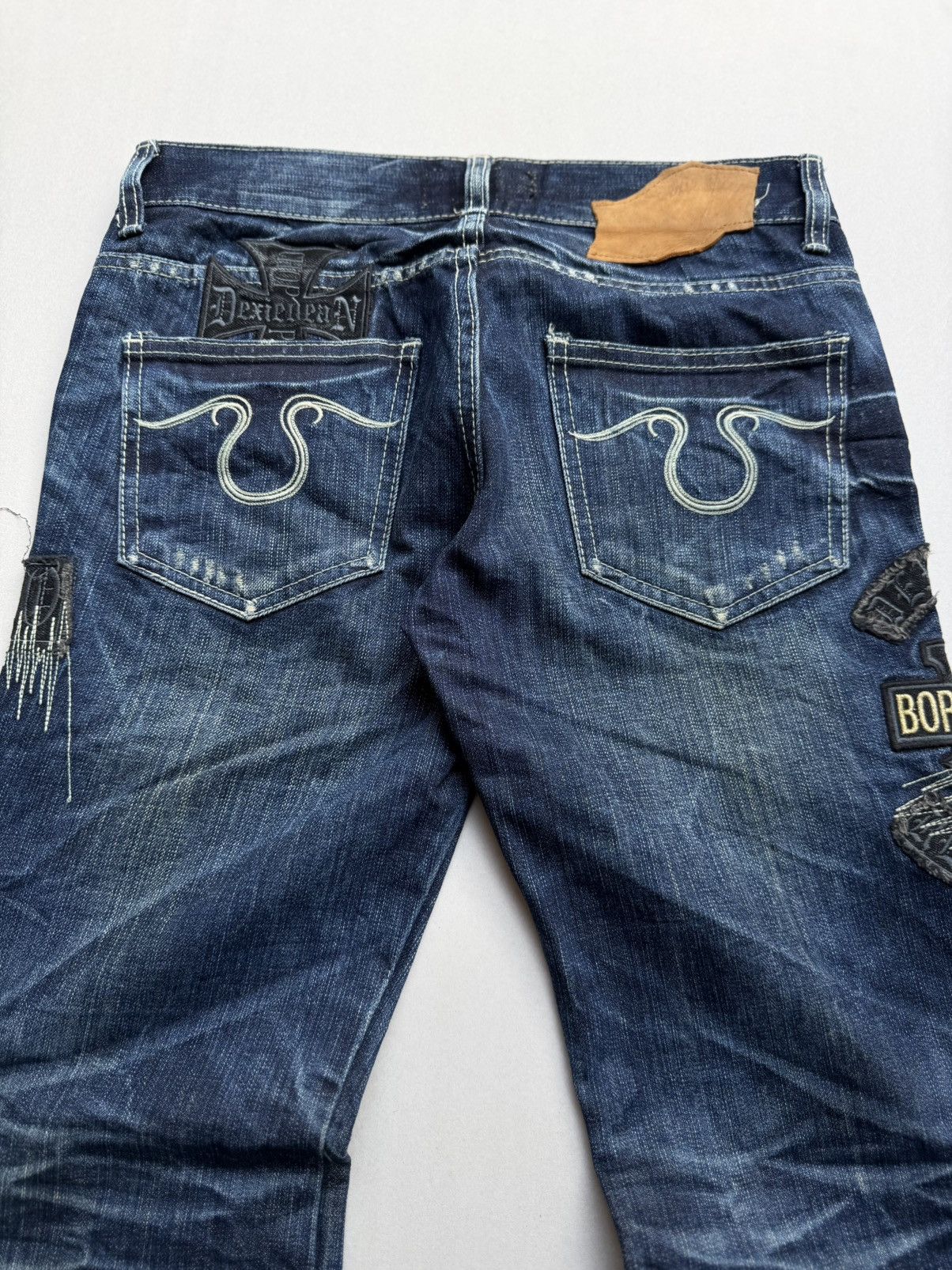 Japanese Brand Dixie flare jeans Size US 28 / EU 44 - 8 Thumbnail