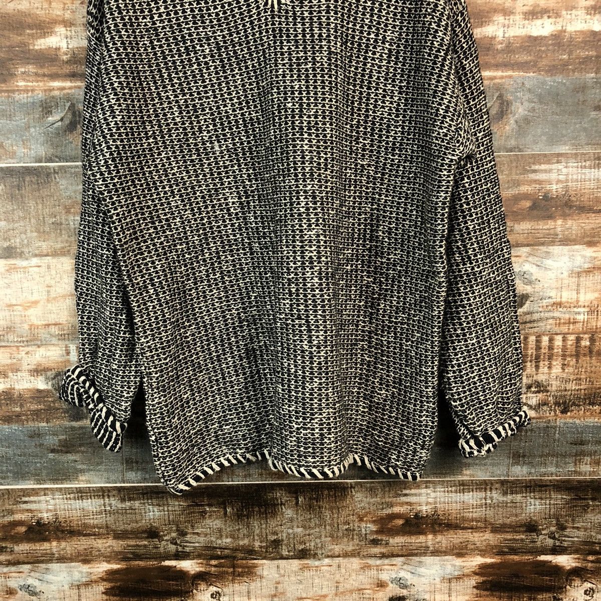 Homespun Knitwear × Japanese Brand DL Dude Uomo Vintage sweatshirt Gray Knitwear #C499 Size US L / EU 52-54 / 3 - 3 Thumbnail
