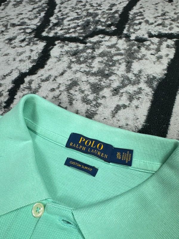 Ralph Lauren Ralph Lauren Mint Green Polo Shirt XL Size US XL / EU 56 / 4 - 5 Thumbnail